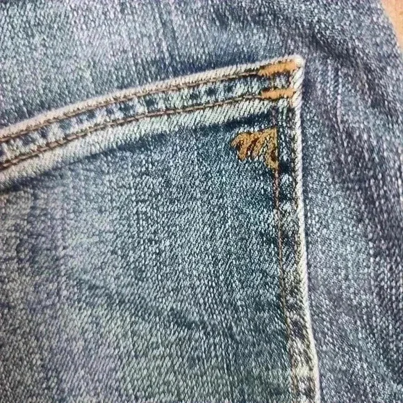 Womens Madewell high-rise denim shorts sz 26 - Picture 7 of 7